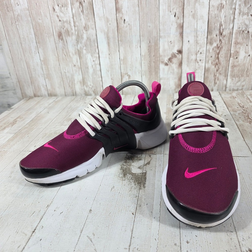 Nike Air Presto Bordeaux Pink Prime Womens Sneakers 833875-601 Size 7.5 - Picture 7 of 8